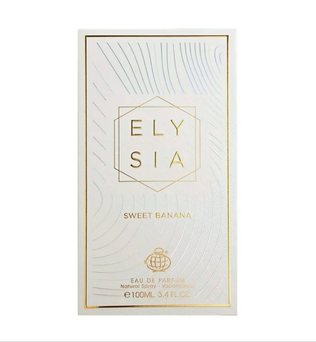 Elysia Sweet Banana 100ml Eau de Parfum Pear Banana Coconut Jasmine Vanilla Sandlewood