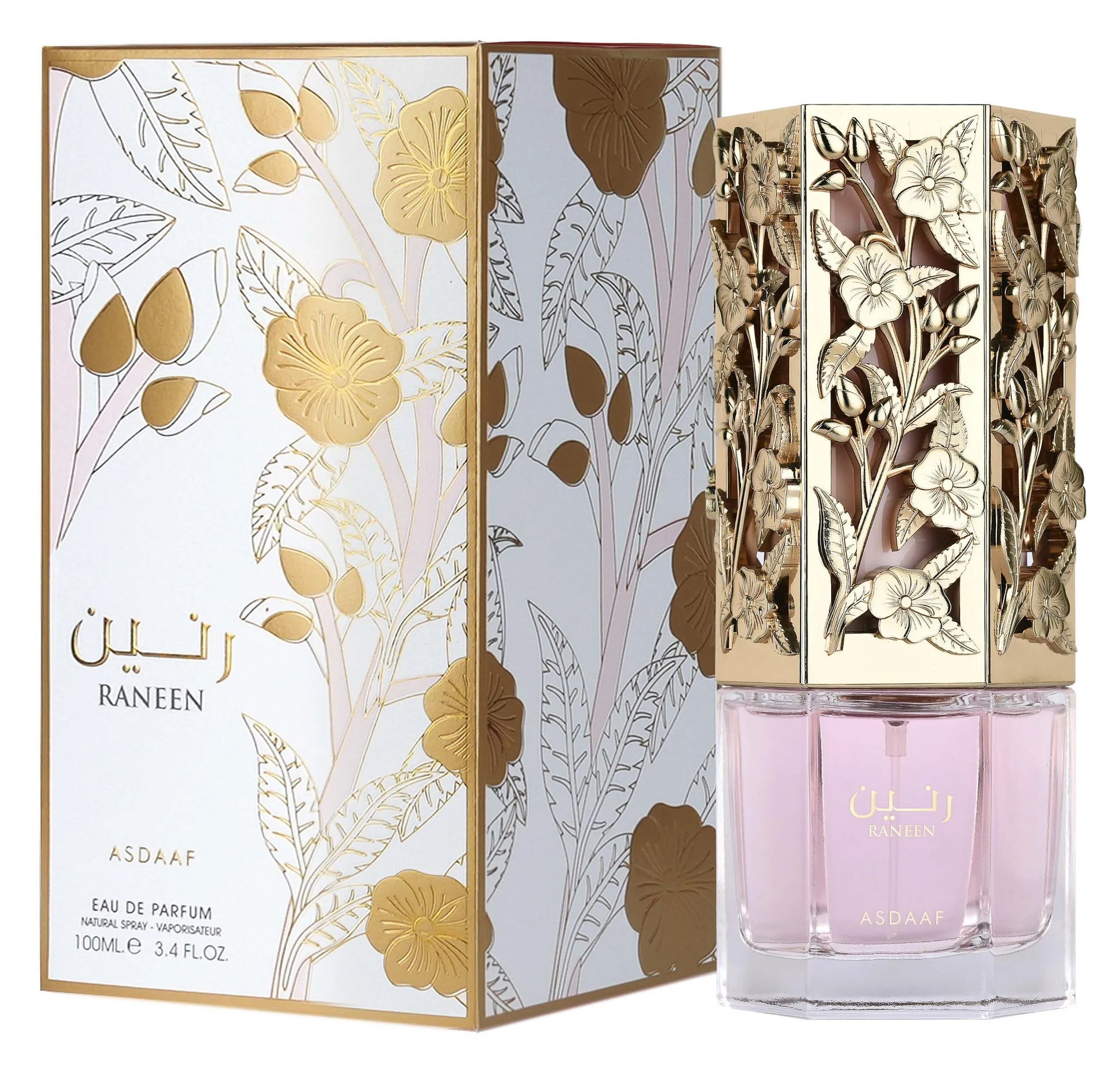 Asdaaf Raneen 80ml Eau de Parfum fruity dragonfruit pear mandarin white floral musk vanilla tonka amber perfume fragrance