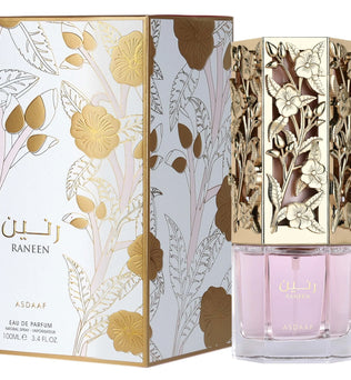 Asdaaf Raneen 80ml Eau de Parfum fruity dragonfruit pear mandarin white floral musk vanilla tonka amber perfume fragrance