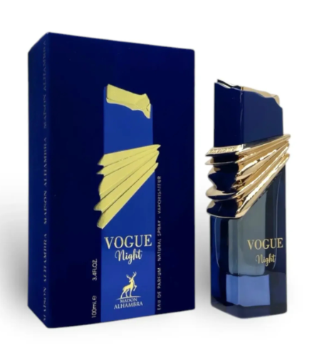 Maison Alhambra Vogue Night 100ml Eau de Parfum aquatic citrus caramel jasmine tonka patchouli raspberry vanilla ambergris musk
