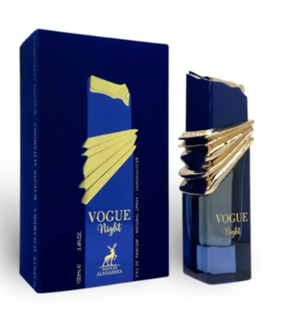 Maison Alhambra Vogue Night 100ml Eau de Parfum aquatic citrus caramel jasmine tonka patchouli raspberry vanilla ambergris musk