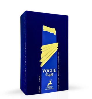 Maison Alhambra Vogue Night 100ml Eau de Parfum aquatic citrus caramel jasmine tonka patchouli raspberry vanilla ambergris musk