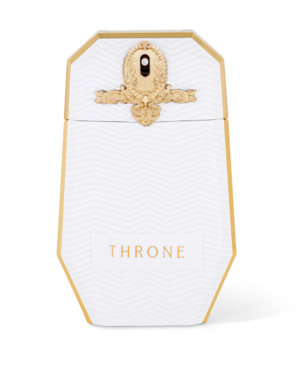 Throne by Maison Asrar 100ml Eau de Parfum mandarin ginger amber rose jasmine leather musk styrax sandlewood