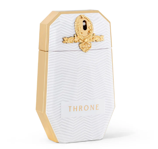 Throne by Maison Asrar 100ml Eau de Parfum mandarin ginger amber rose jasmine leather musk styrax sandlewood
