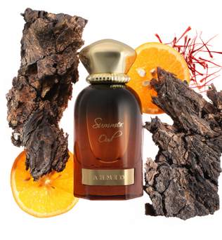Summer Oud 60ml Extrait de Parfum mandarin saffron rose amber incense patchouli cashmere caramel oud musk leather
