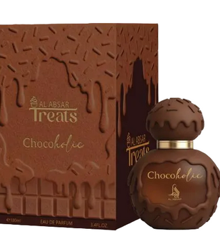 Al Absar Treats Chocoholic 100ml Eau de Parfum citrus Coffee Mocha Cream floral coconut milk caramle vanilla tonka sandlewood musk