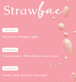 Al Absar Treats Strawbae 100ml Eau de Parfum strawberry pineapple apple floral cream vanilla musk powdery gourmand