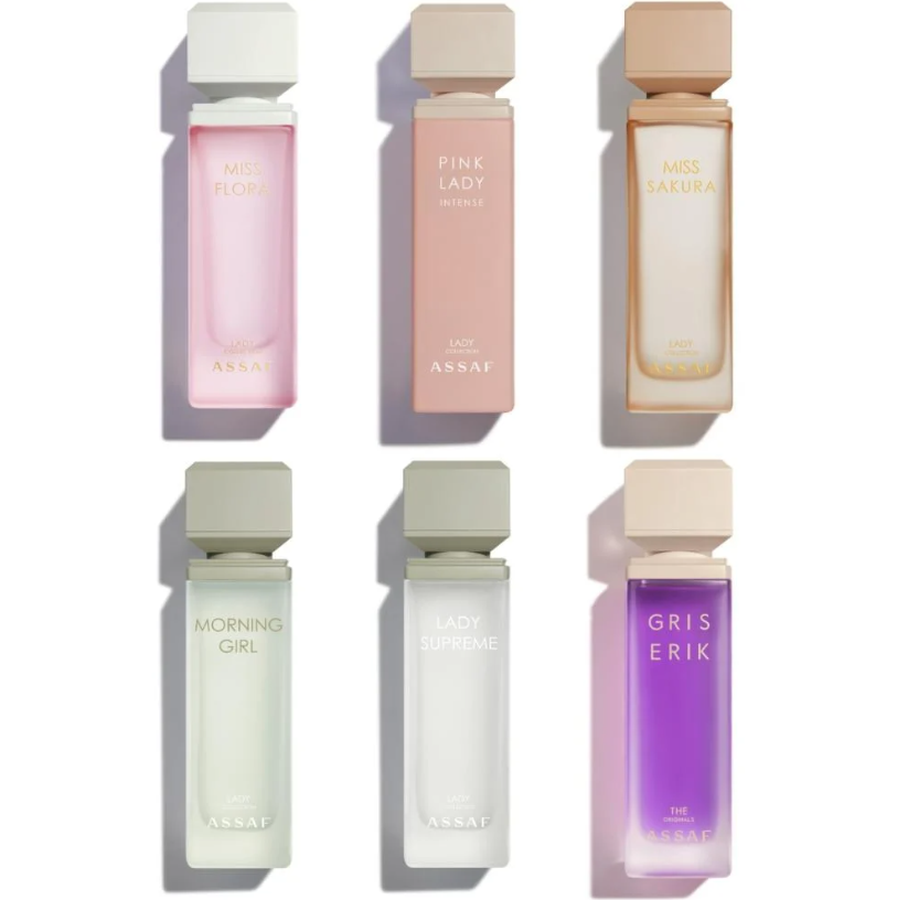 Noble by Assaf 200ml Eau de Parfum Iris Jasmine Soft florals Vanilla White Musk