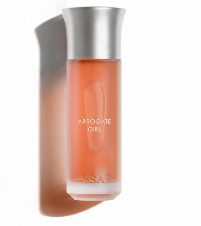 Arrogate girl by Assaf 200ml Eau de Parfum grapefruit bergamot orange mandarin caramel cedar orange blossom white floral vanilla sandlewood musk vetiver