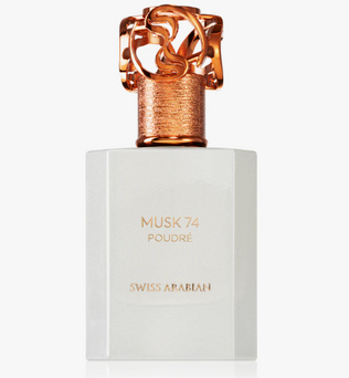 Musk 74 Poudre 50ml Extrait de Parfum floral powdery musk with ylang ylang heliotrope iris white florals and vanilla