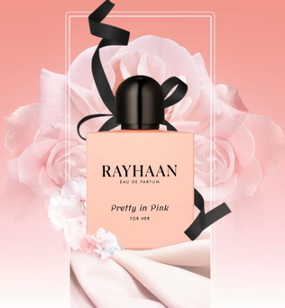 Pretty in Pink 100ml Eau De Parfum by Rayhaan cassis rose freesia vanilla amboxan patchouli