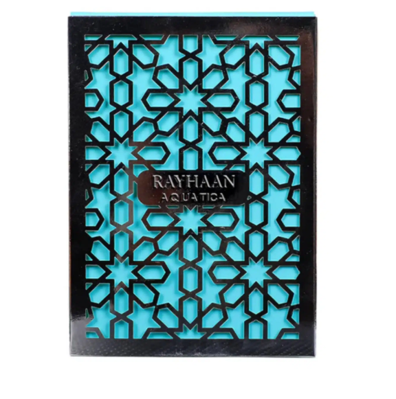 Rayhaan Aquatica 100ml Eau De Parfum bergamot coconut milk lime sugarcane jasmine hibiscus patchouli musk tonka rum