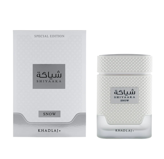 Shiyaaka Snow Special Edition 100ml Extrait De Parfum citrus neroli nutmeg pink pepper vetiver cardamom