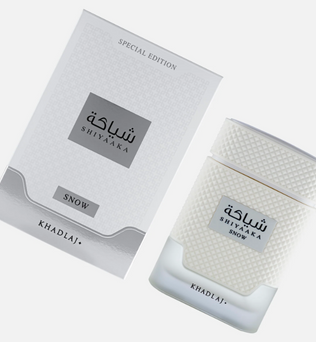 Shiyaaka Snow Special Edition 100ml Extrait De Parfum citrus neroli nutmeg pink pepper vetiver cardamom