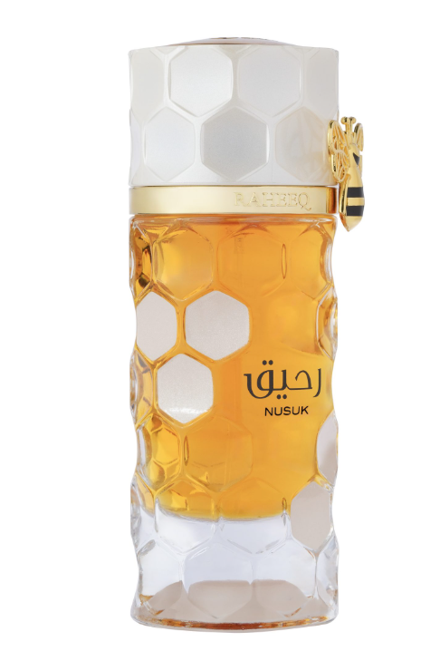 Raheeq 100ml Extrait de Parfum honey blood orange gourmand apricot magnolia coconut caramel vanilla musk sandlewood