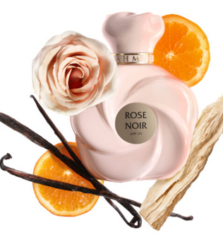 Rose Noir by Ahmed al Maghribi 75ml Extrait de Parfum mandarin rose vanilla salt sandlewood cashmere