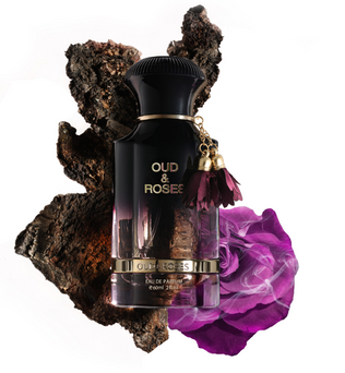 Oud & Roses 60ml Extrait de Parfum rose lemon white floral sandle wood frankincense agarwood musk amber