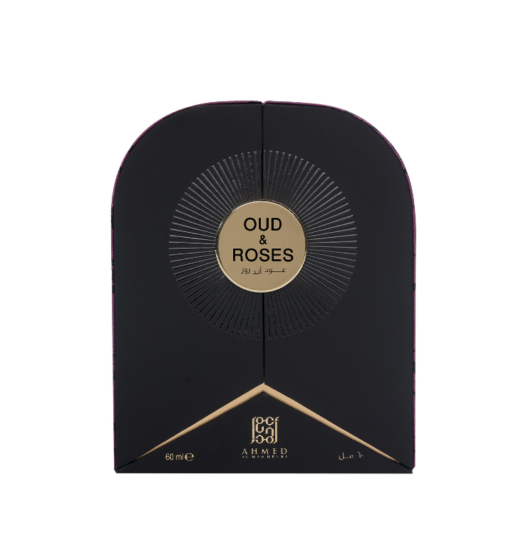 Oud & Roses 60ml Extrait de Parfum rose lemon white floral sandle wood frankincense agarwood musk amber