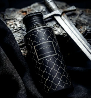 Vanguard by Maison Asrar 100ml Eau de Parfum Apple Pineapple Grapefruit pink pepper Lily ginger cardamom ambergris cashmere leather musk