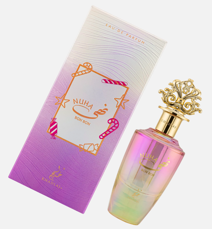 NUHA BON BON 85ml Eau de Parfum strawberry peach milk orange blossom ice cream vanilla