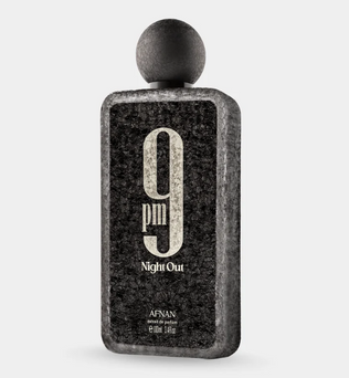 Afnan 9pm Night Out 100ml Extrait de Parfum dragon fruit cognac lavender apple cardamom mahonial suede toffee tonka woody notes