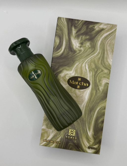 Matcha by Ahmed al Maghribi 100ml Eau de Parfum pink pepper apple rose jasmine matcha caramel patchouli amber