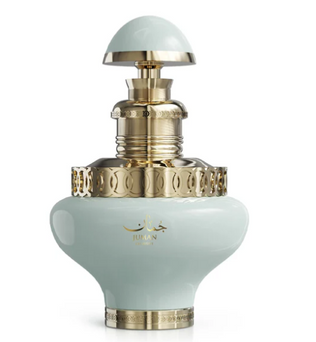 Le Falcone Niche Juman Exclusive 100ml Eau de Parfum champagne rosé litchi pink pepper peach blossom rose almond musk woody