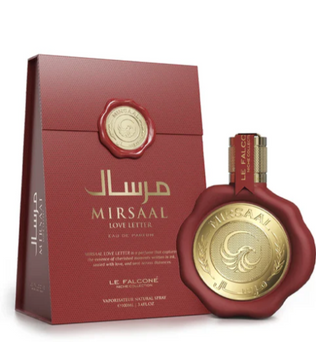 Mirsaal Love Letter 100ml Eau de Parfum Cherry almond blackcurrent plum rose jasmine lavender vanilla cinnamon sandlewood tonka vetiver