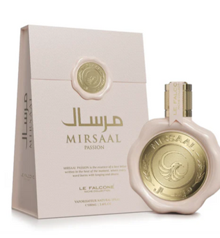 Mirsaal Passion 100ml Eau de Parfum caramel cookie dough coumarin honey vanilla white musk coconut
