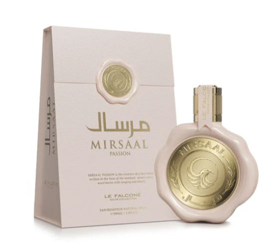 Mirsaal Passion 100ml Eau de Parfum caramel cookie dough coumarin honey vanilla white musk coconut
