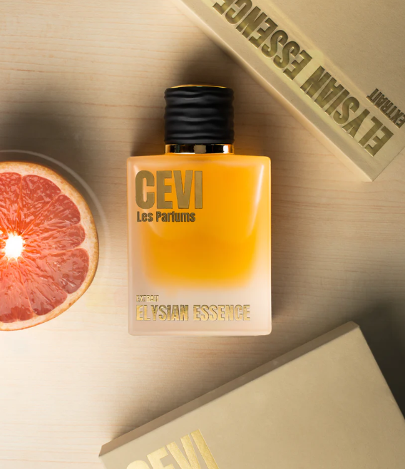 Cevi Elysian Essence 100ml Extrait de Parfum citrus grapefruit ginger woody warm amber