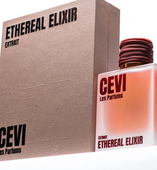 Cevi Les Parfums Ethereal Elixir 100ml Extrait de Parfum pink pepper pear nutty white floral rose creamy vanilla woody amber