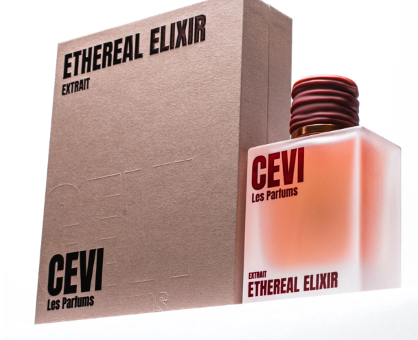 Cevi Les Parfums Ethereal Elixir 100ml Extrait de Parfum pink pepper pear nutty white floral rose creamy vanilla woody amber