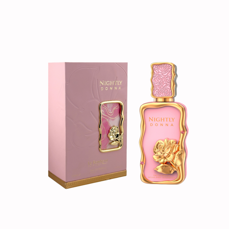 Nightly Donna 100ml Eau de Parfum raspberry strawberry citrus cherry cassis patchouli woody musk
