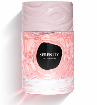 Serenity 100ml Eau de Parfum citrus fruity notes patchouli jasmine ylang ylang vanilla amber caramel