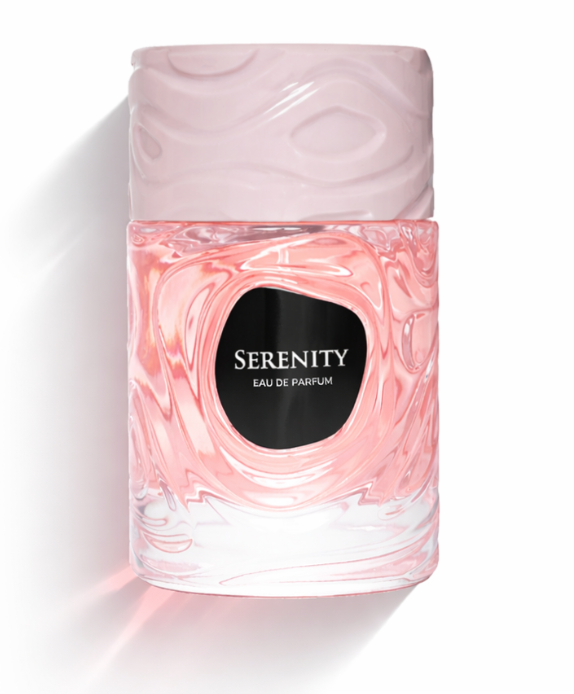 Serenity 100ml Eau de Parfum citrus fruity notes patchouli jasmine ylang ylang vanilla amber caramel
