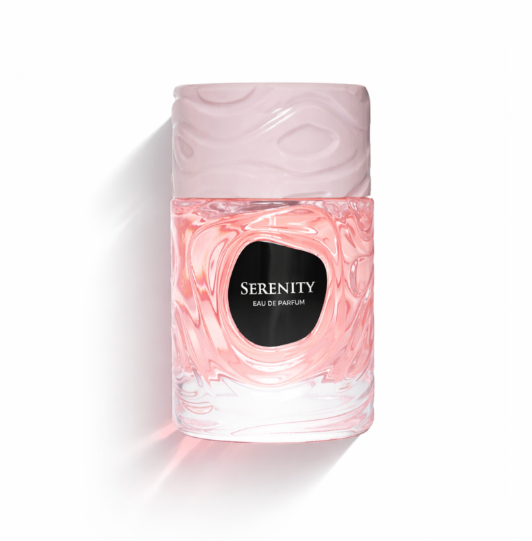 Serenity 100ml Eau de Parfum citrus fruity notes patchouli jasmine ylang ylang vanilla amber caramel