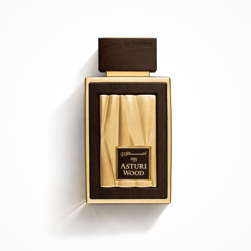 Asturi Wood 100ml Eau de Parfum bergamot rose caramel peony sandlewood vanilla musk