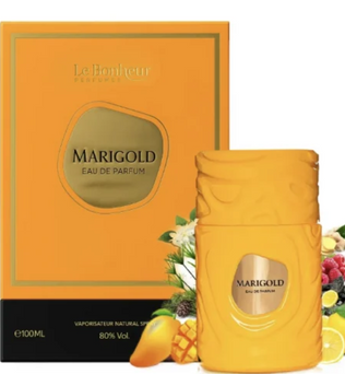 Marigold 100ml Eau de Parfum mango citrus berries coumarin jasmine cedarwood musk amber cypriol