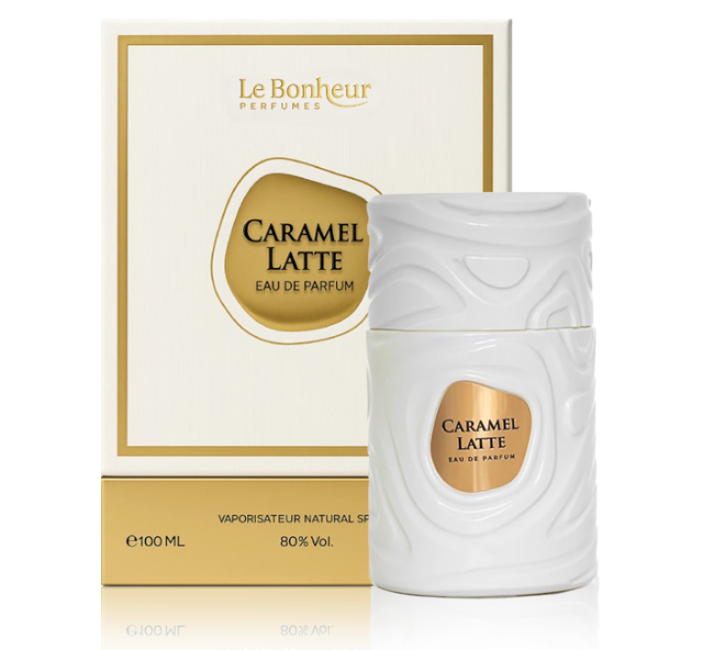 Caramel Latte 100ml Eau de Parfum pistachio cherry blossom honey orange blossom milk vanilla
