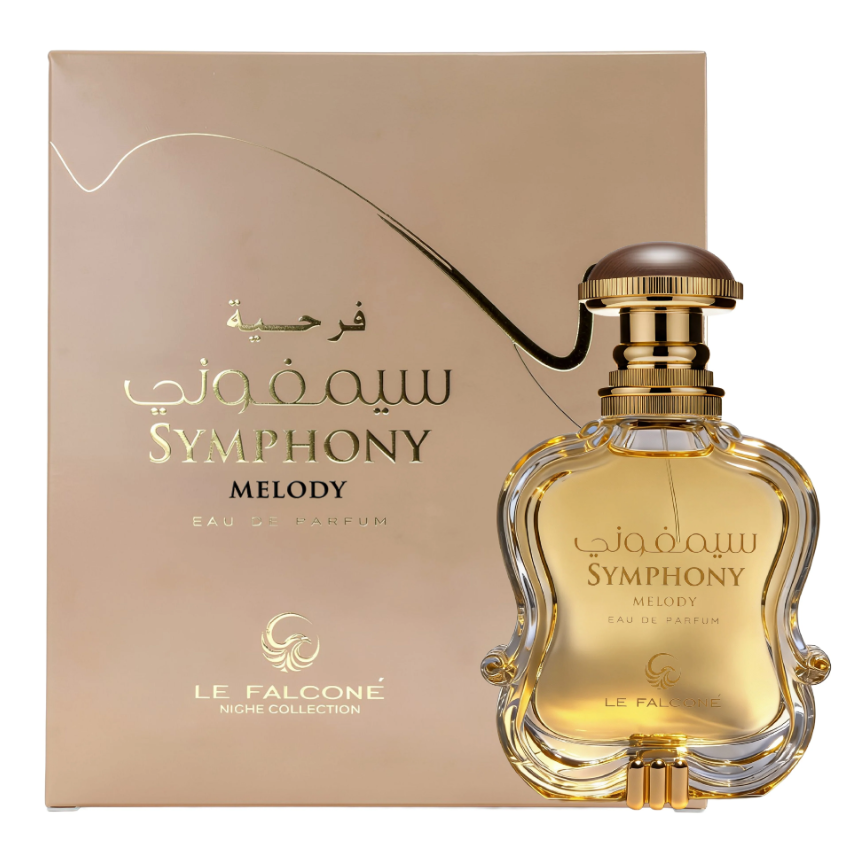 Symphony Melody 100ml Eau de Parfum citrus aromatic white floral pink pepper apple rose vetiver ambergris vanilla leather cedar