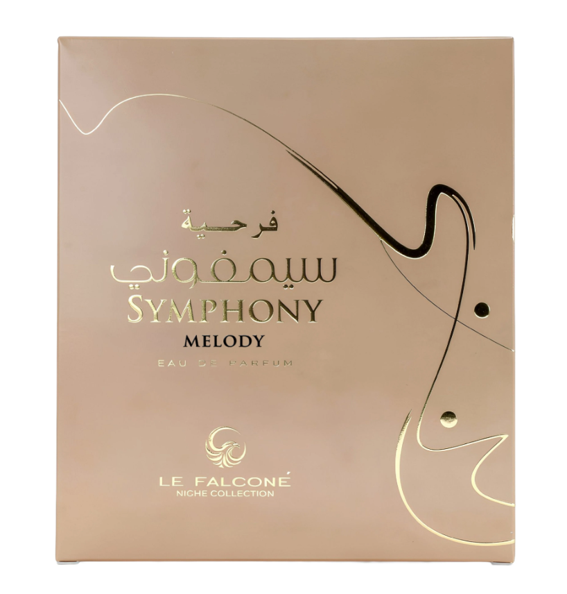 Symphony Melody 100ml Eau de Parfum citrus aromatic white floral pink pepper apple rose vetiver ambergris vanilla leather cedar