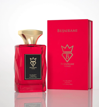 Bujairami Red Static 100ml Eau de Parfum cherry pink pepper rose red berries