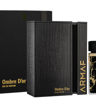 Ombre D'or 75ml Eau de parfum lime musk metallic powdery rose iris saffron leather amber woody notes