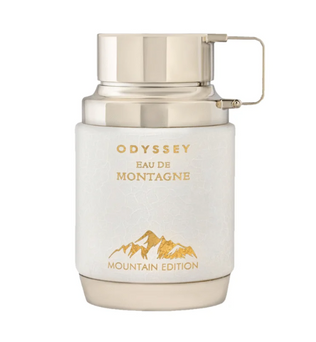 Odyssey Eau de Montagne Mountain Edition 100ml Eau de Parfum almond spices milky notes white florals vanilla cacao sandlewood musk