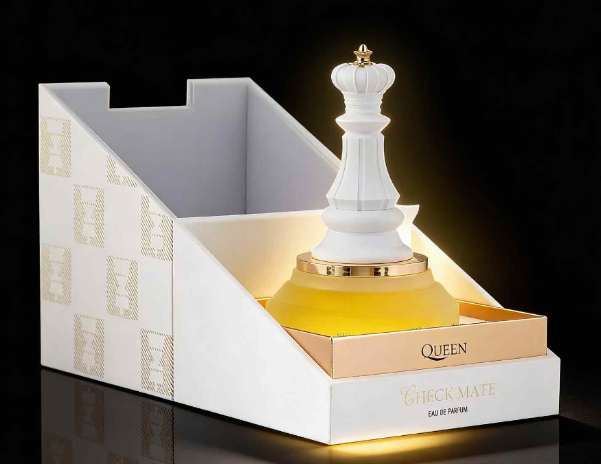 Checkmate Queen 100ml Eau de Parfum Tuberose Green notes fig spices powdery sandlewood