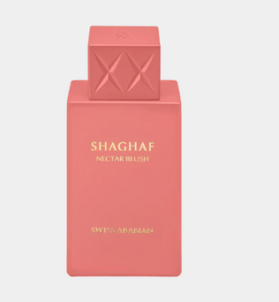 Shaghaf Nectar Blush 75ml Eau de Parfum pear yuzu apple neroli elderflower gardenia magnolia orange blossom vanilla tonka peru balsam