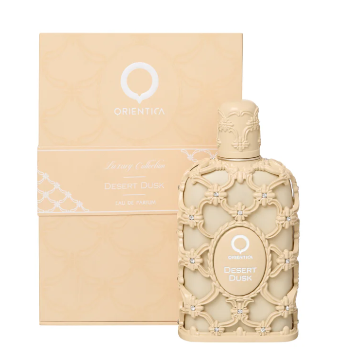 Desert Dusk by Orientica Luxury Collection 80ml Eau de Parfum white florals powdery coconut milk musk amber moss