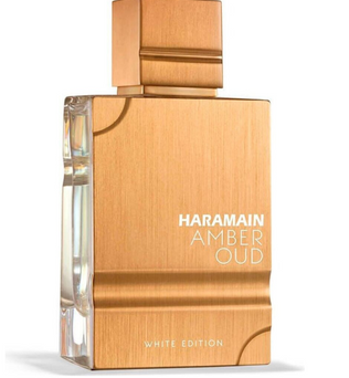 Amber Oud White Edition 60ml Eau de Parfum bergamot orange jasmine rose freesia cyclamen musk vanilla patchouli vetiver
