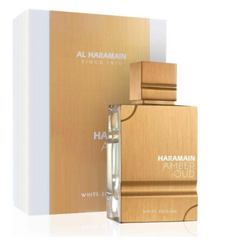 Amber Oud White Edition 60ml Eau de Parfum bergamot orange jasmine rose freesia cyclamen musk vanilla patchouli vetiver